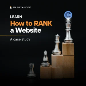 learn how to rank a website